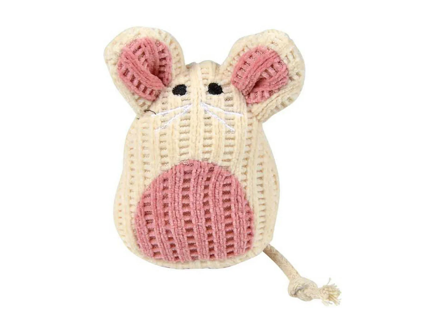 Jouet Souris pour Chat "Boho Cat" 11cm Bois de Rose