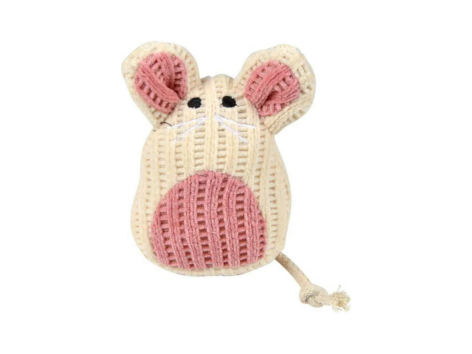 Jouet Souris pour Chat "Boho Cat" 11cm Bois de Rose