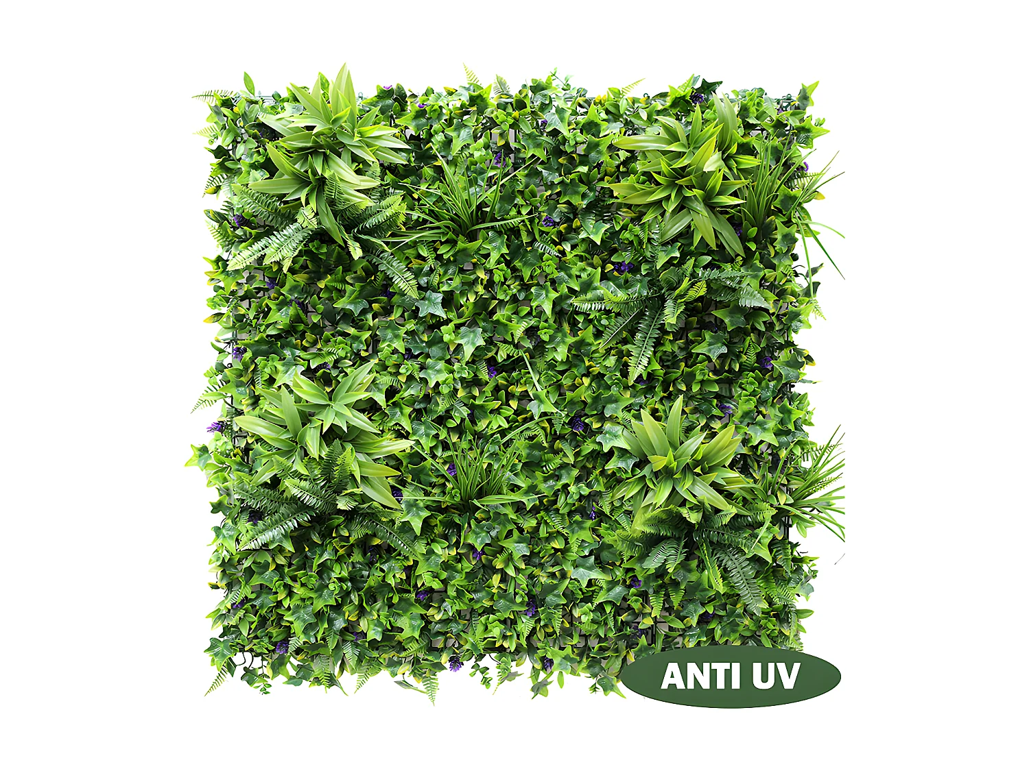 Mur végétal synthétique vert - pack de 1m² - MATCHA