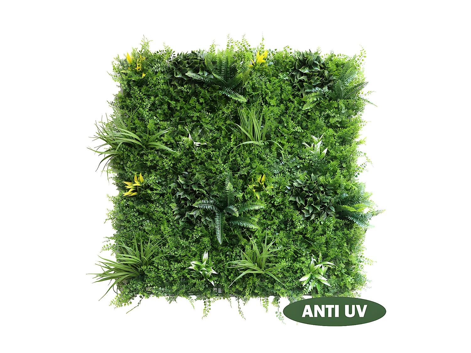 Plantenwand NEWRY - Set van 1 m² - Groen