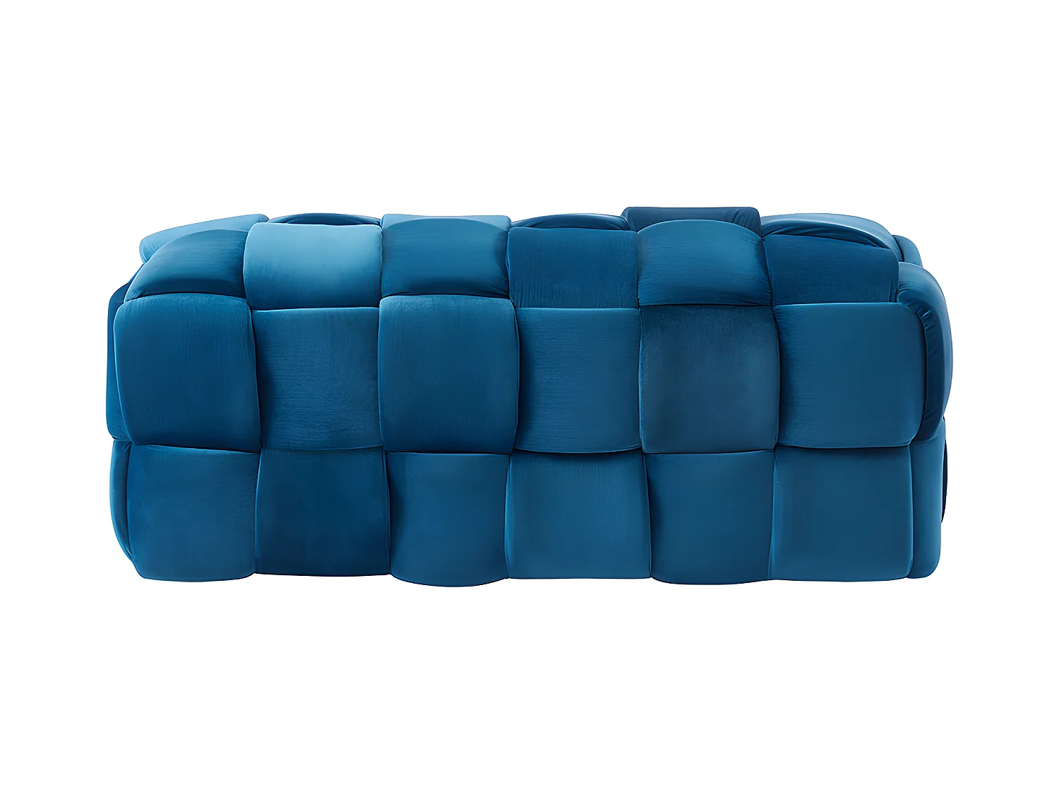 Sitzbank - Samt - Blau - FABERO