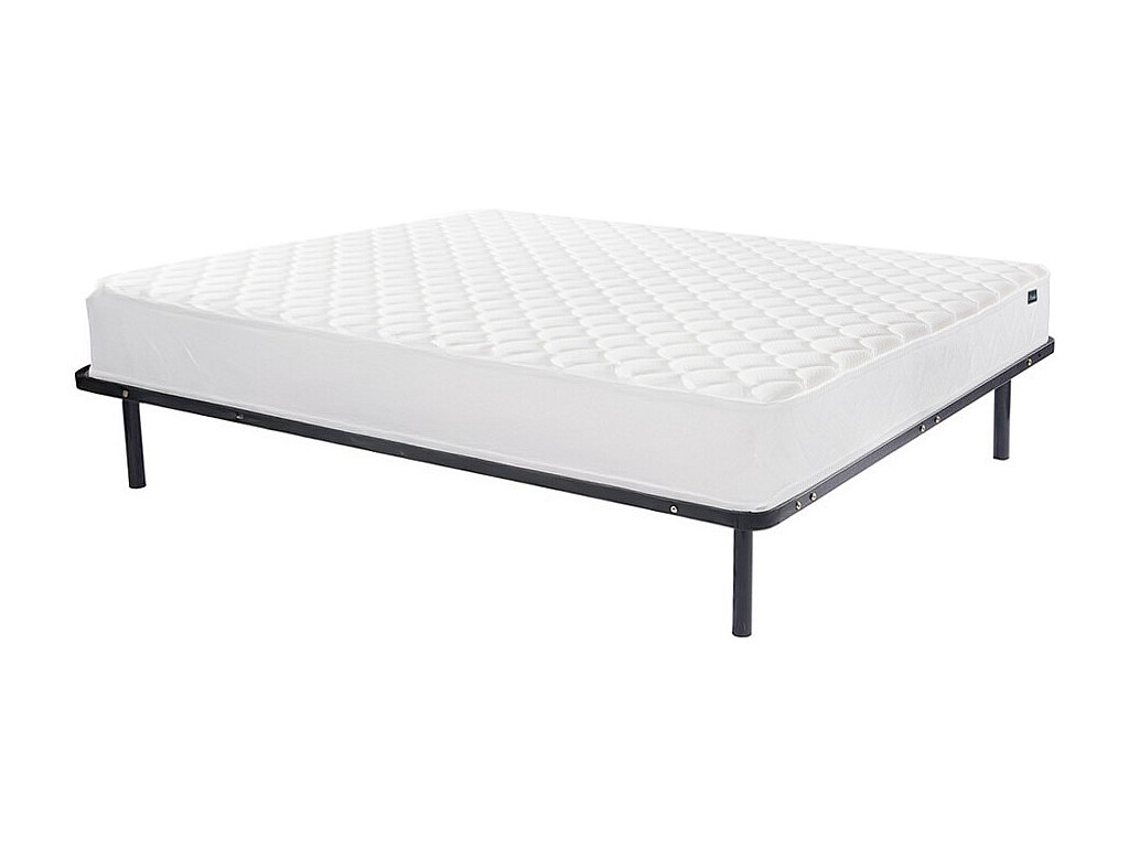 Set aus Lattenrost + Matratze - 140 x 190 cm - Kaltschaum & Memory Schaum - günstig online kaufen