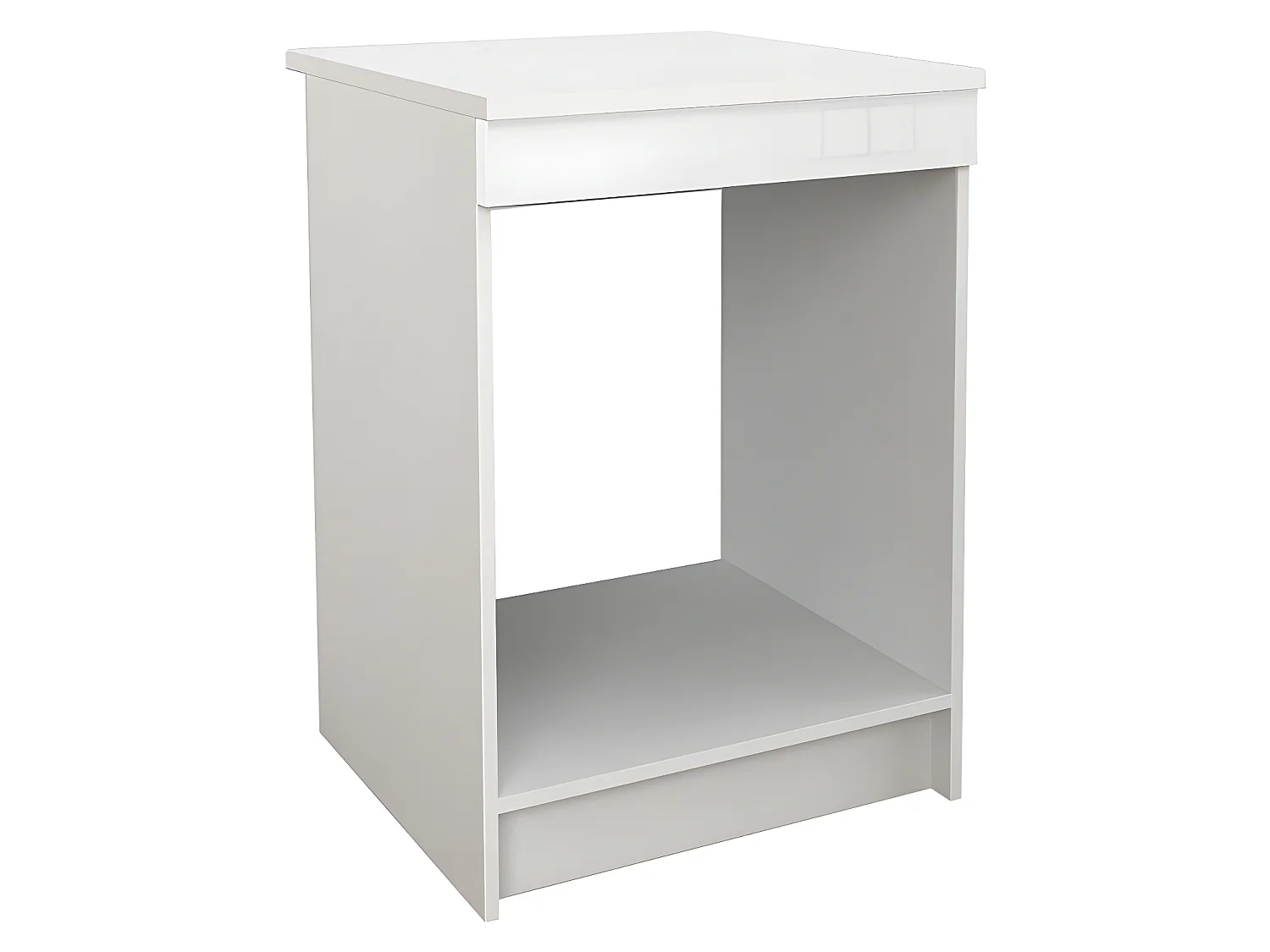 Küchenzeile - mit Arbeitsplatte 180 cm - Weiß glänzend - TRATTORIA