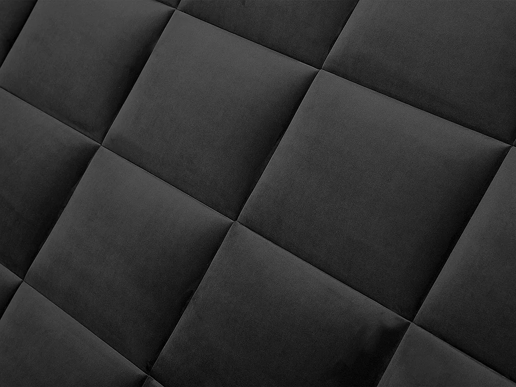 Panneaux muraux tête de lit - 200 cm - Velours - Gris - BARTEL de Pascal Morabito