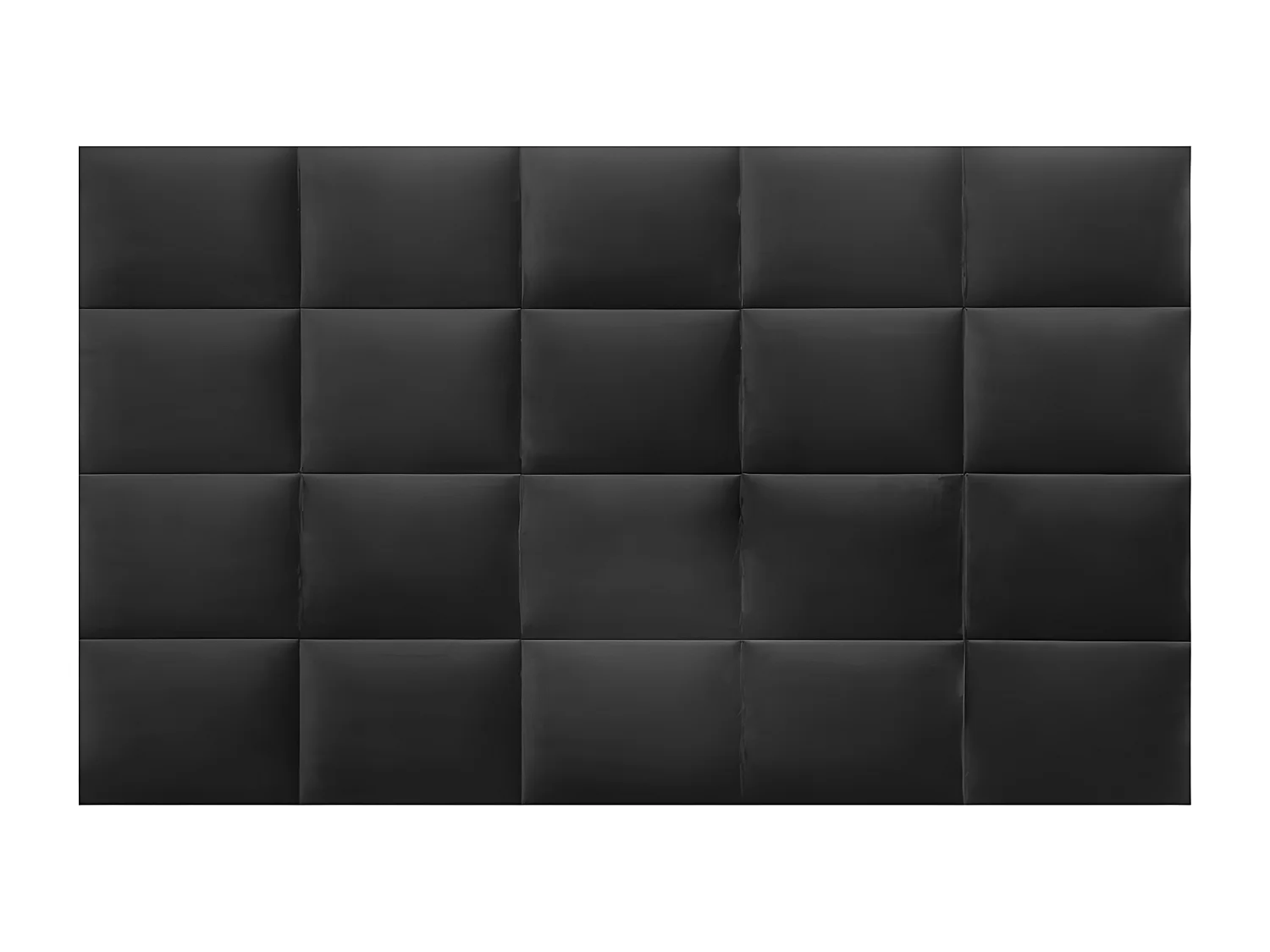 Panneaux muraux tête de lit - 200 cm - Velours - Gris - BARTEL de Pascal Morabito