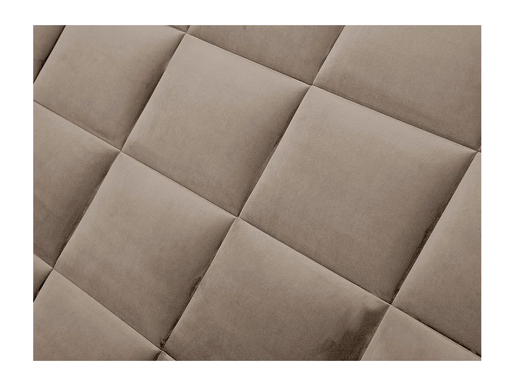 Panneaux muraux tête de lit - 200 cm - Velours - Beige - BARTEL de Pascal Morabito