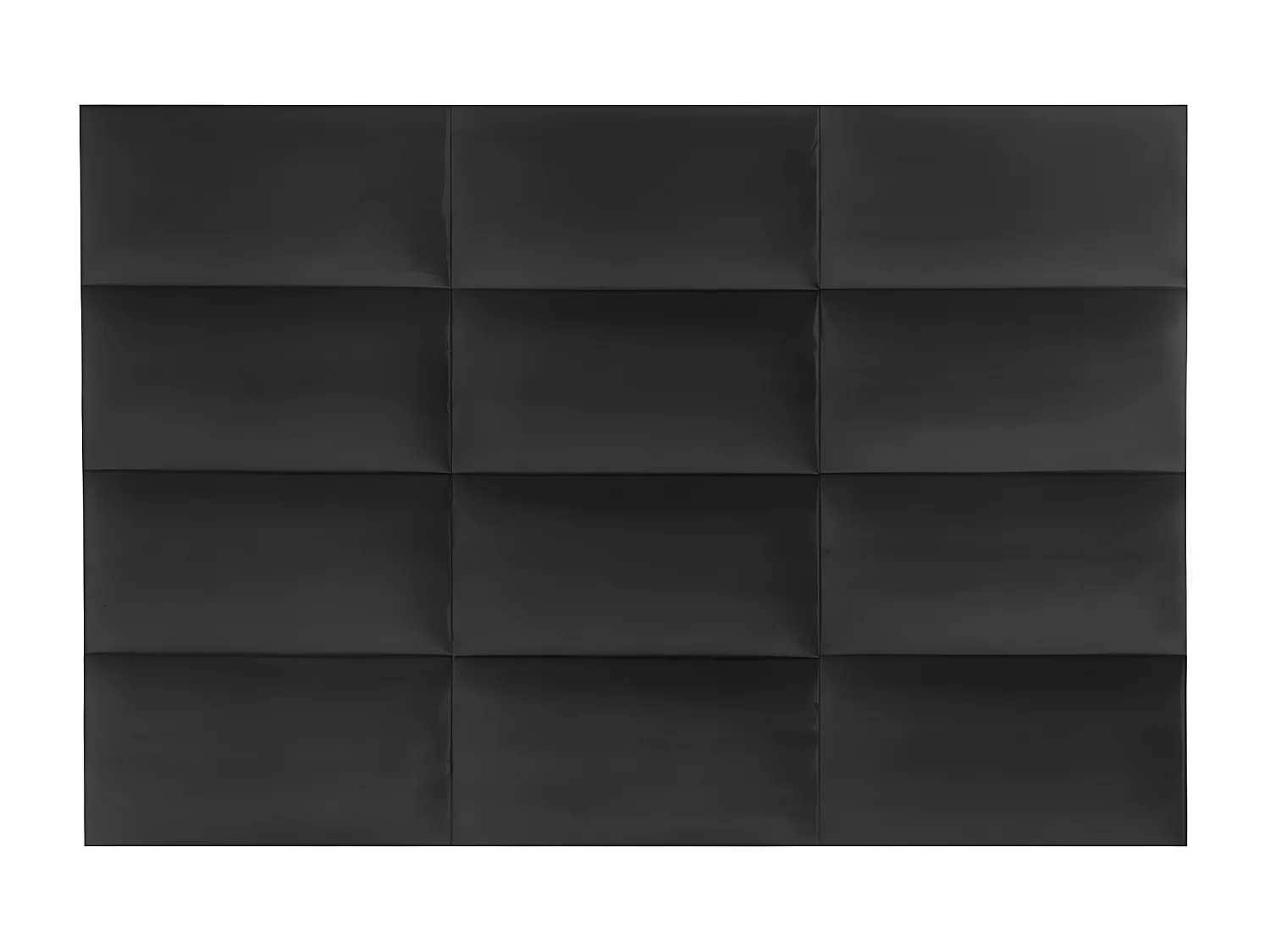 Pannello da parete testata 180 cm Velluto Grigio - BONTE di Pascal Morabito