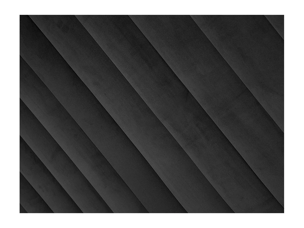 Cabecero de cama GONDA de Pascal Morabito - 225 cm - Terciopelo - Gris - de Pascal Morabito