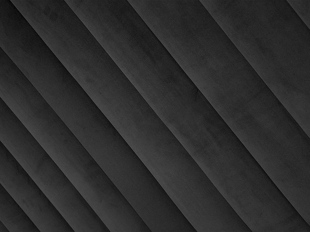 Panneaux muraux tête de lit - 220 cm - Velours - Gris - GONDA de Pascal Morabito