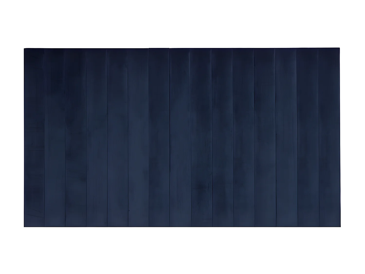 Wandpaneel voor hoofdeinde GONDA - 225 cm - Fluweel - Blauw - van Pascal Morabito