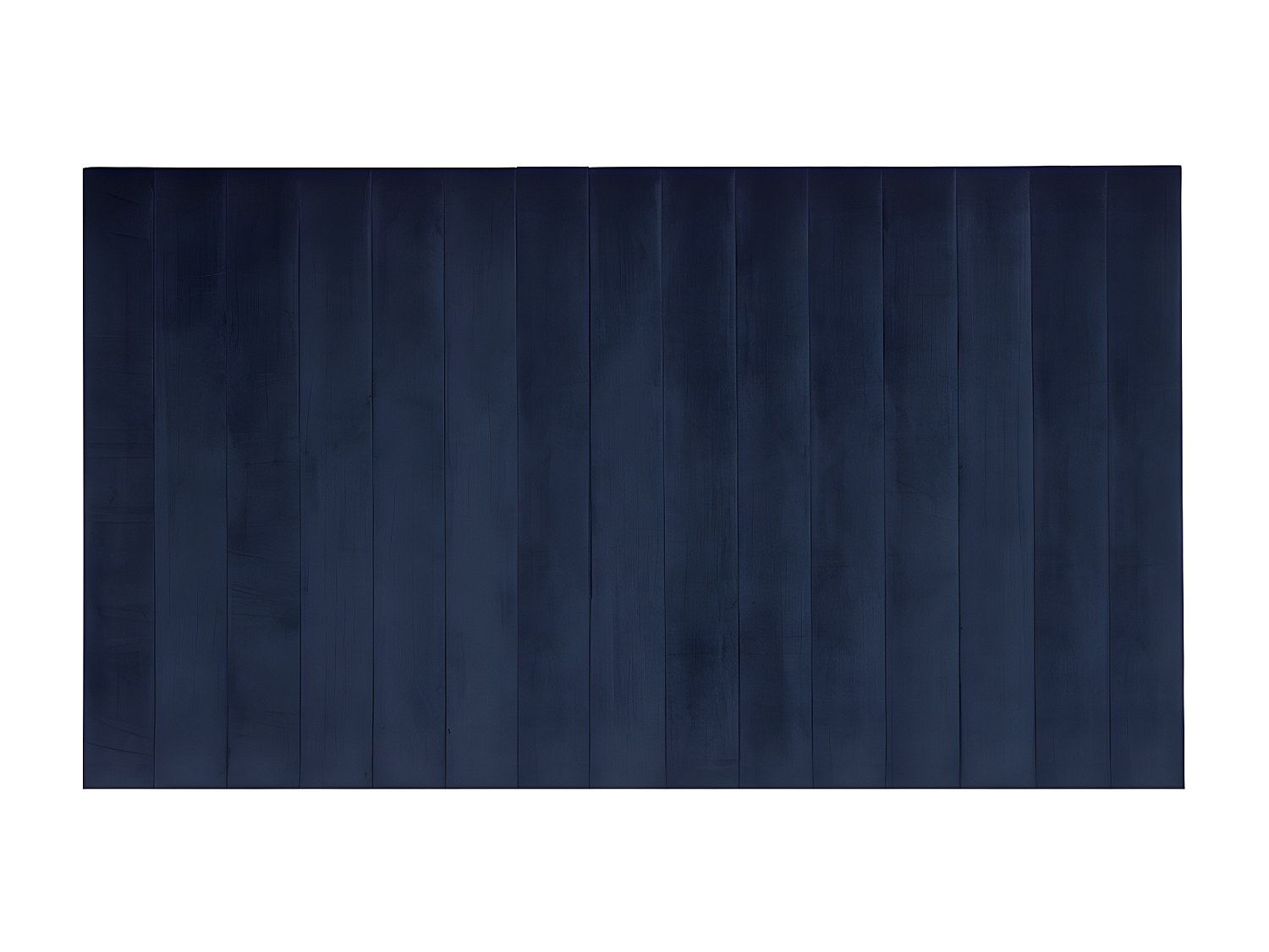 Wandpaneel Bettkopfteil - Samt - 220 cm - Blau - GONDA von Pascal Morabito günstig online kaufen