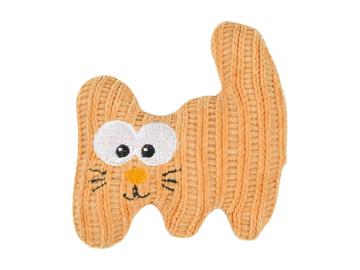 Jouet Peluche pour Chat "Boho Cat" 12cm Moutarde