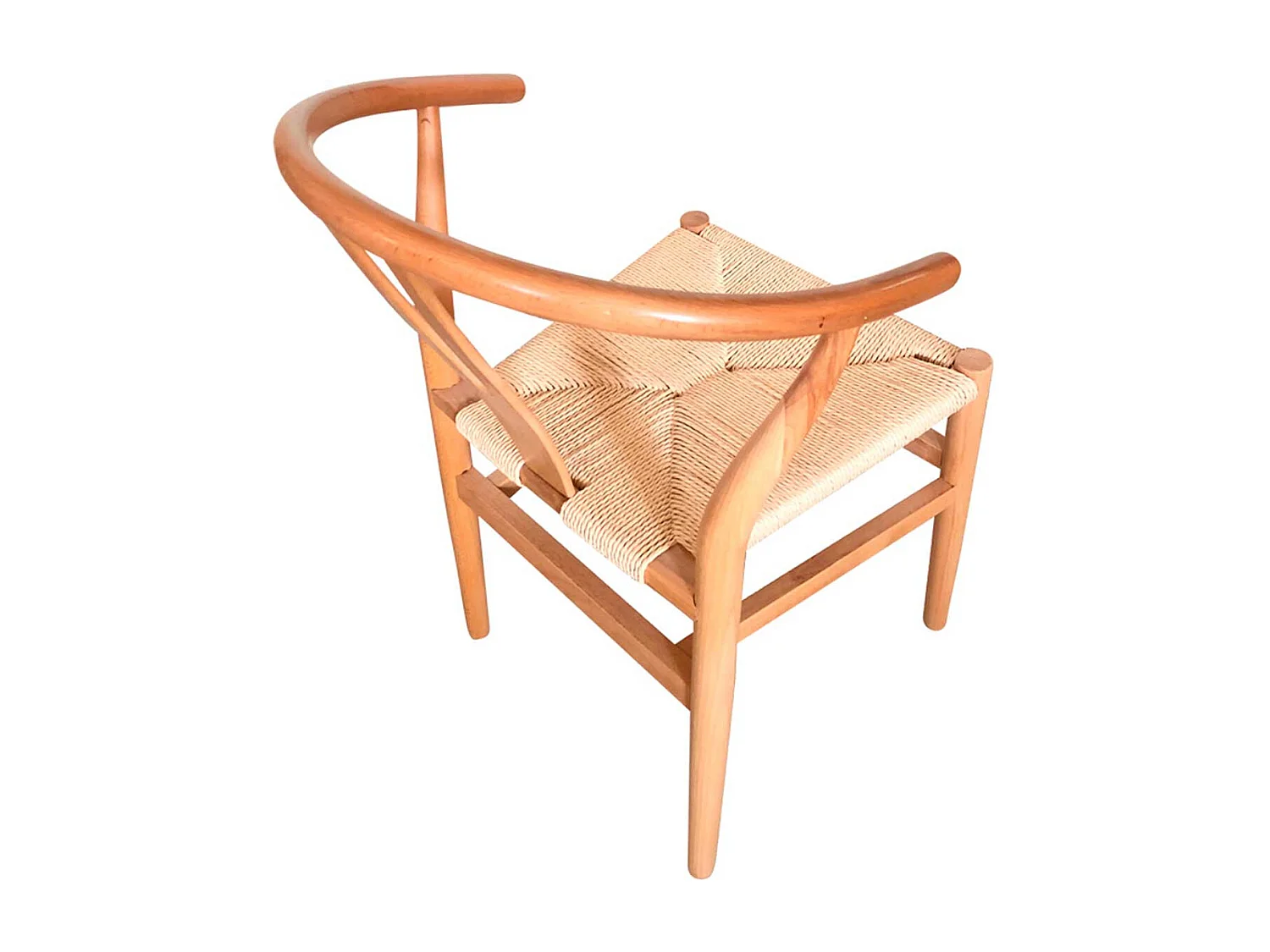 Conjunto de 2 cadeiras de jantar Kioto Natural claro