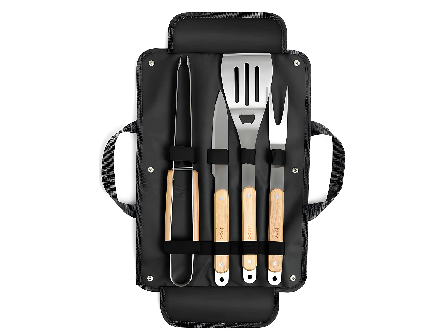 Livoo Set de 4 accessoires pour barbecue - gs75