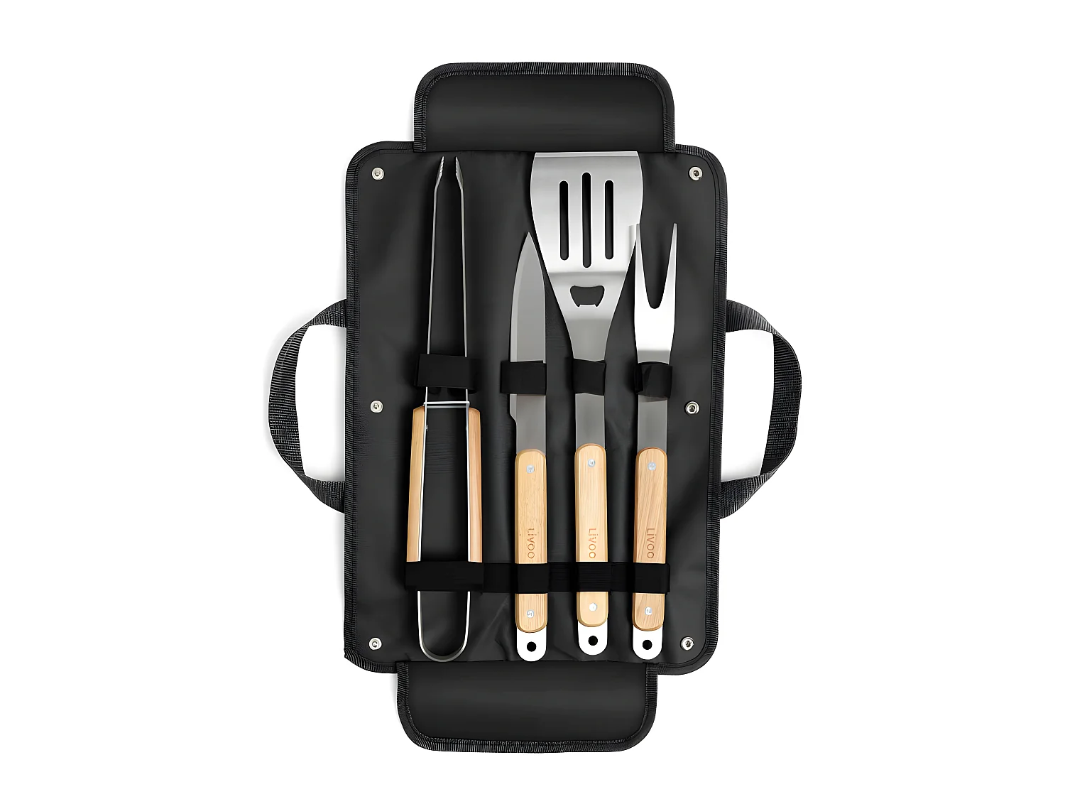 Livoo Set de 4 accessoires pour barbecue - gs75