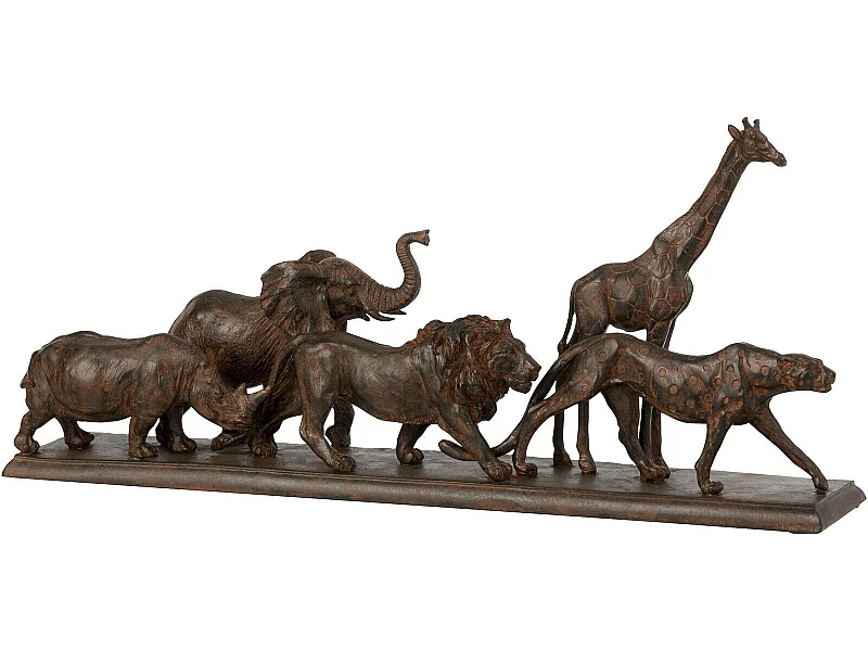 Sculpture Animaux Sauvages Adell en Résine