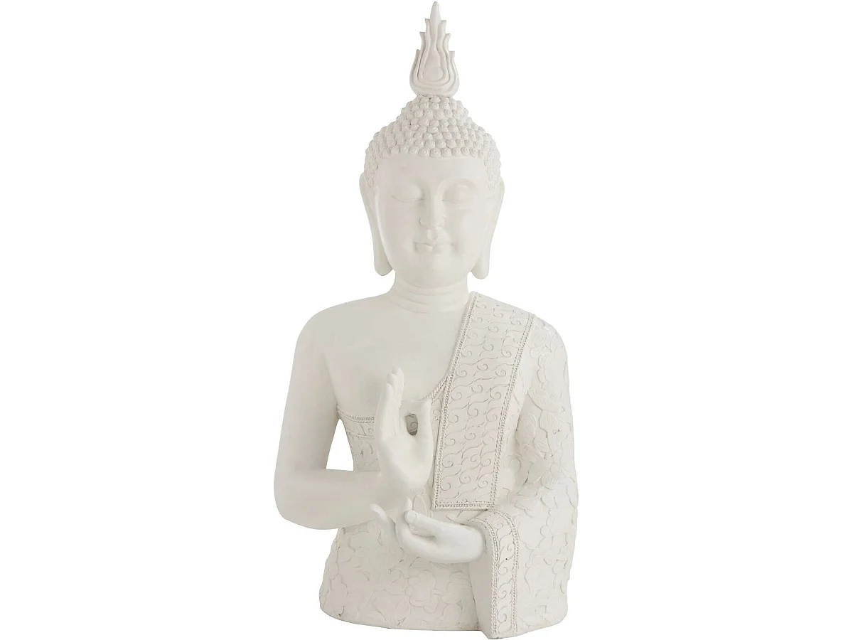 Sculpture extérieure Bouddha Grover en Résine