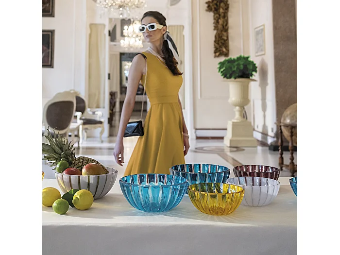 Container L Guzzini Rollkragenpullover in Türkis