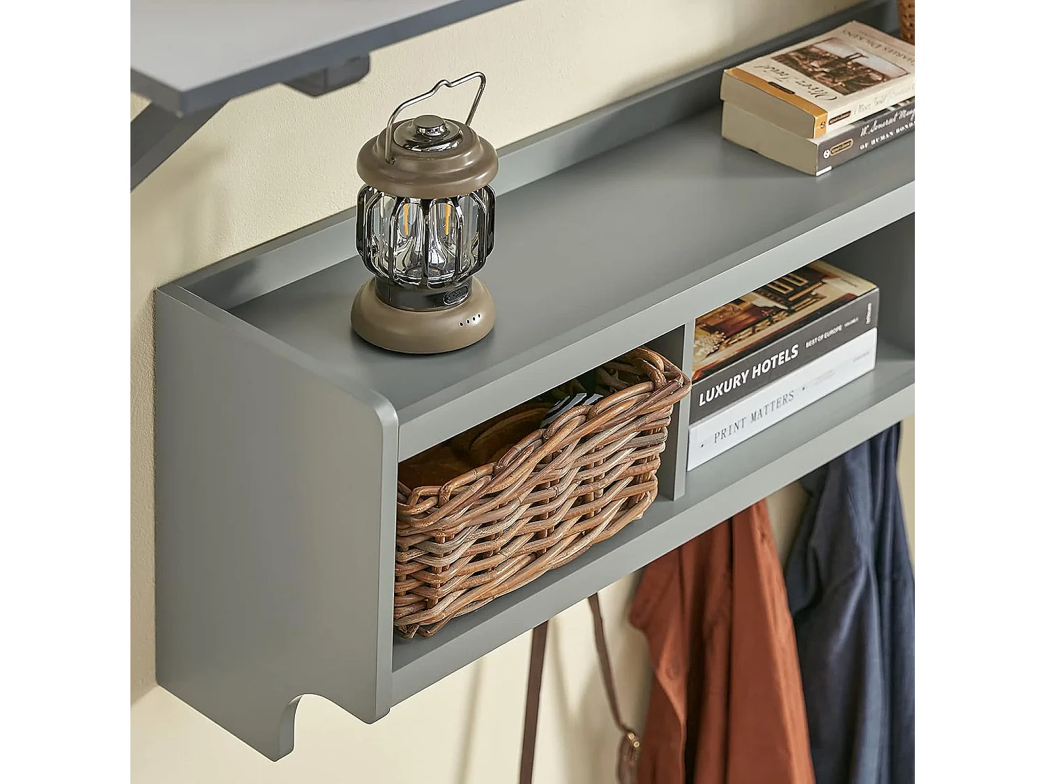 Szafka Ścienna Wiszące Półka Regał FHK28-HG