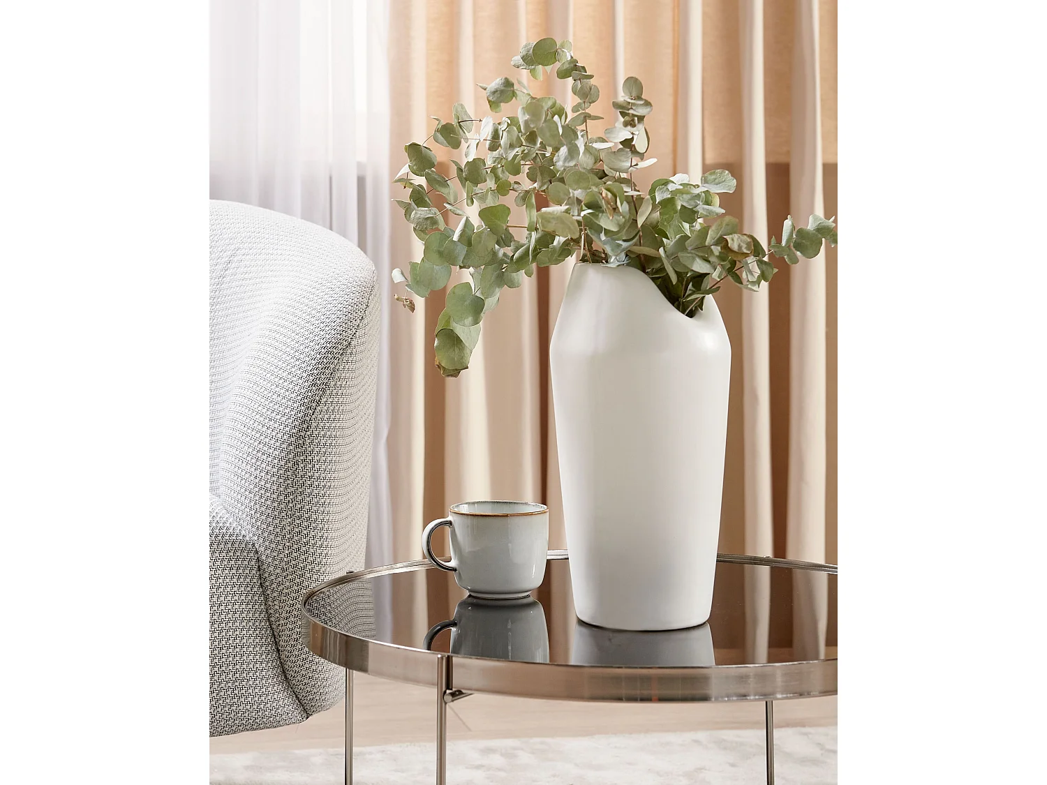 Decovaas APAMEA Steengoed 33 cm Wit