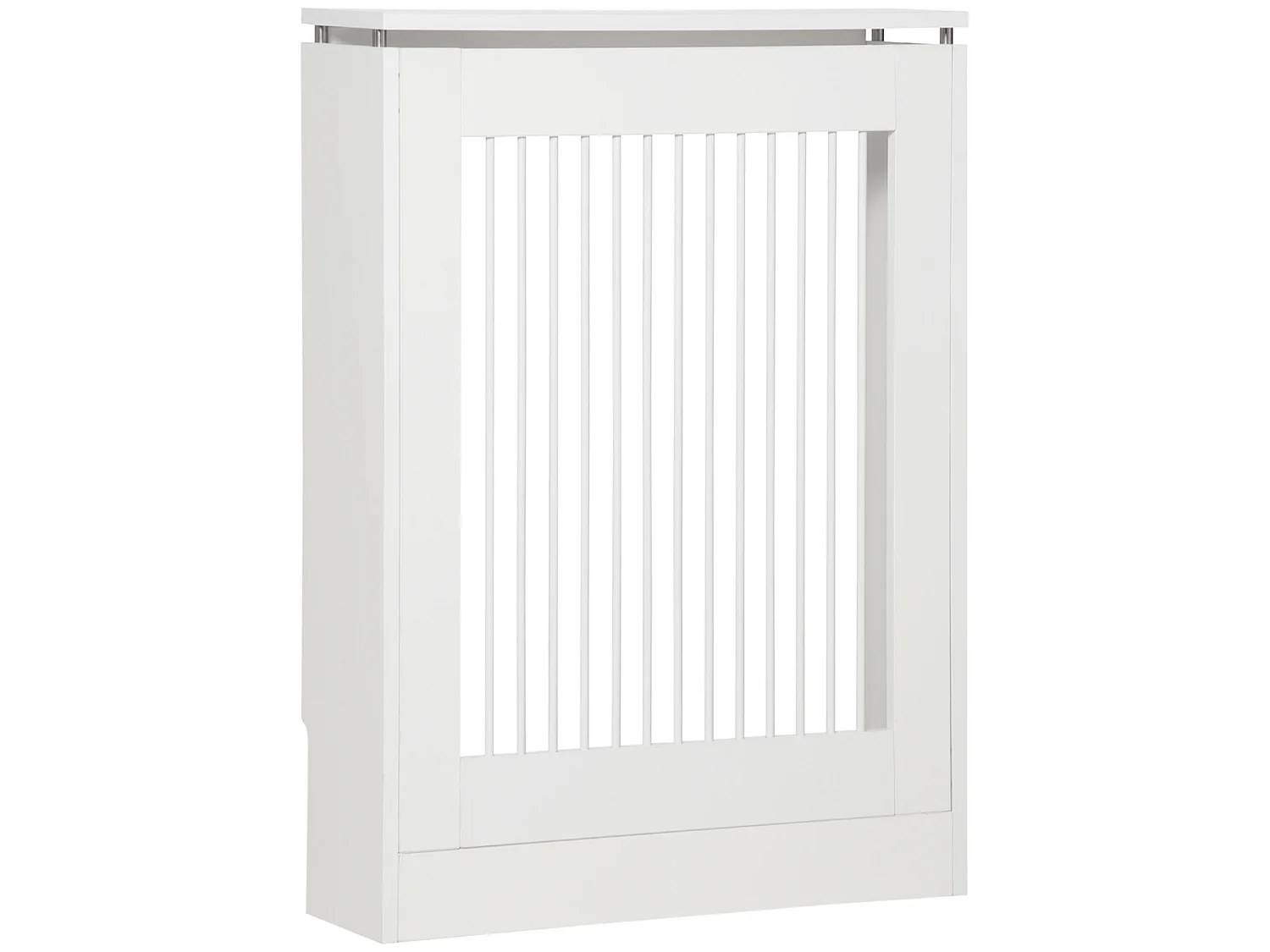 Cubierta de radiador blanco 60x18x84 cm HOMCOM
