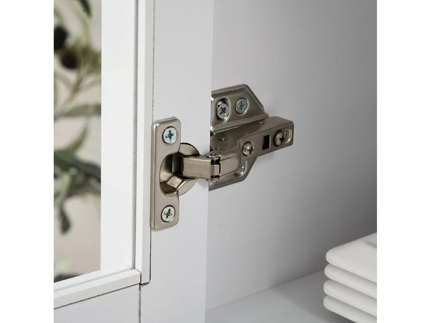 Alacena de cocina blanco 74x35.5x181.5 cm HOMCOM