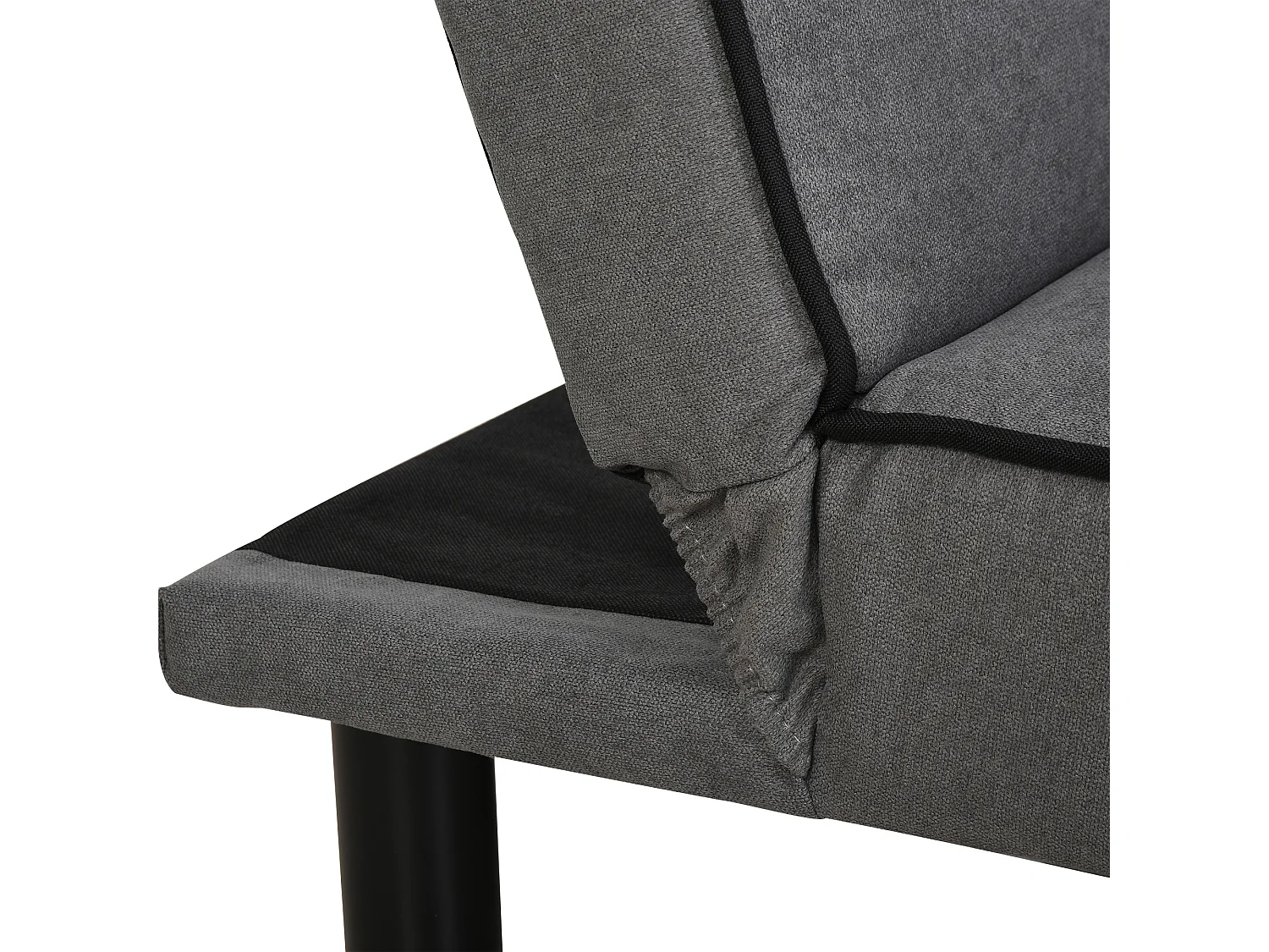 Sofá cama gris 170x76x72,5 cm HOMCOM