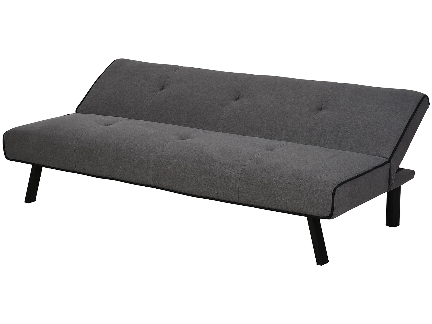 Sofá cama gris 170x76x72,5 cm HOMCOM
