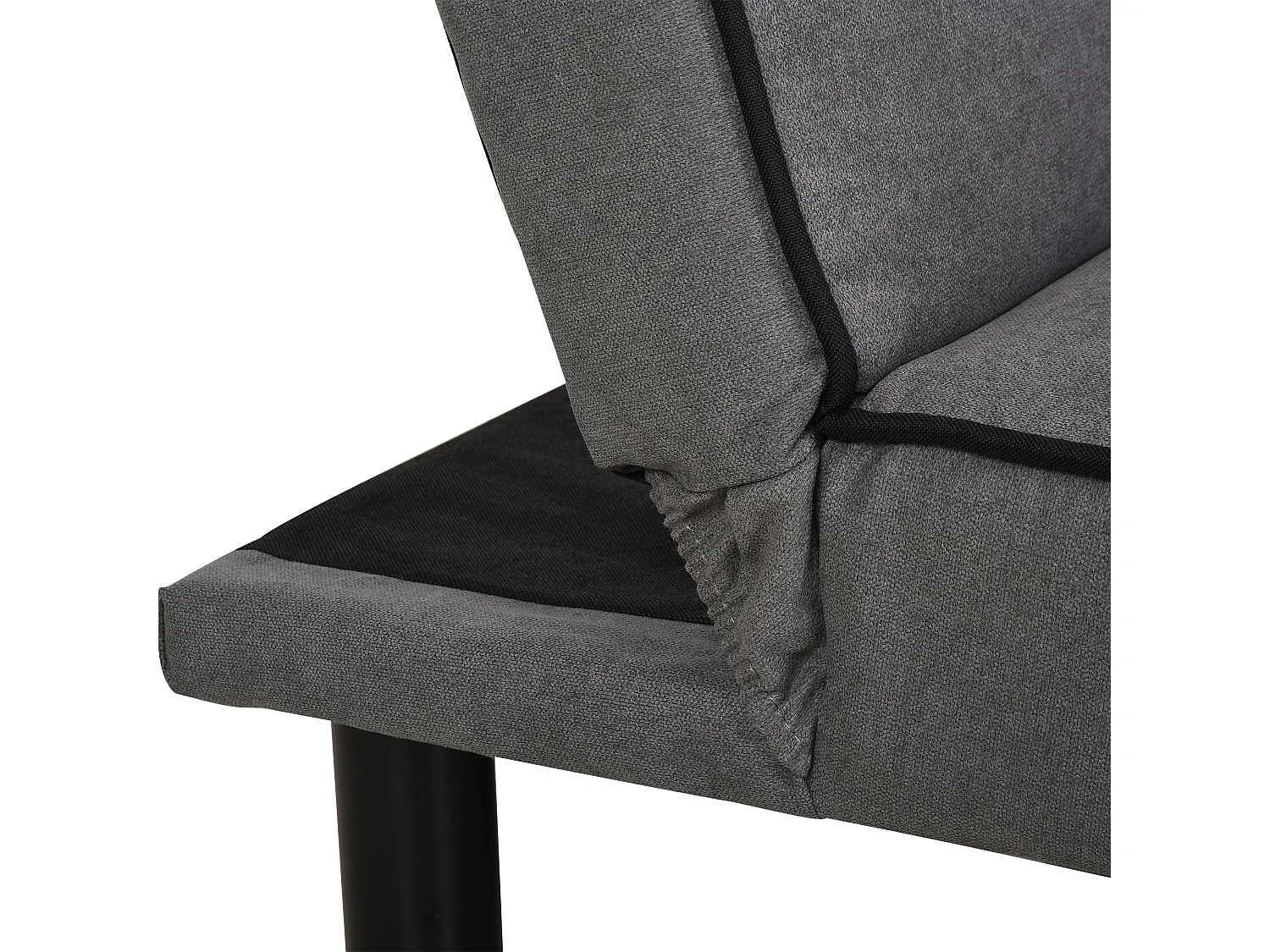 Sofá cama gris 170x76x72,5 cm HOMCOM