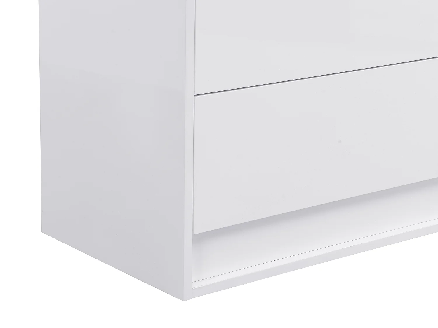 Cómoda 6 cajones - Con LEDs - MDF - Blanco - RUKALO