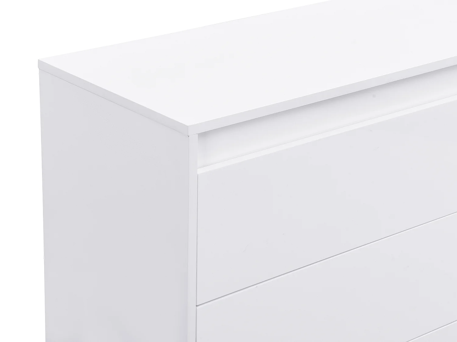 Cómoda 6 cajones - Con LEDs - MDF - Blanco - RUKALO