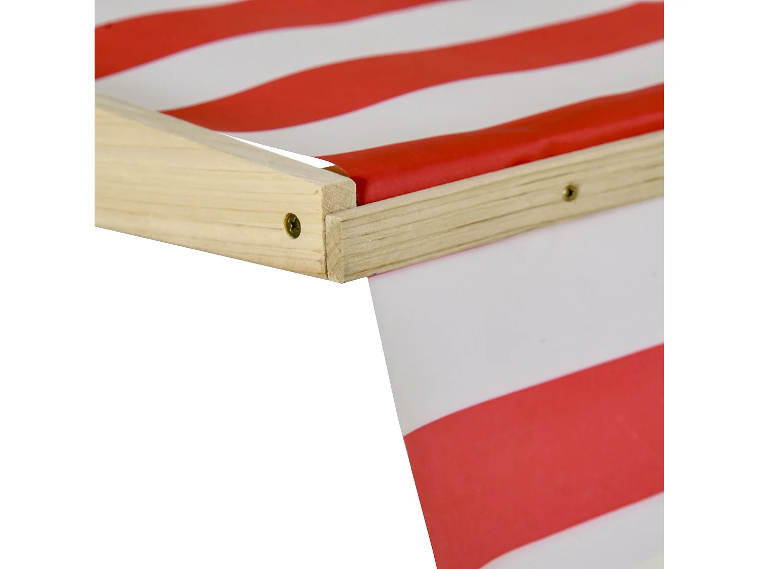 Arenero para niños madera natural 118x118x118 cm Outsunny