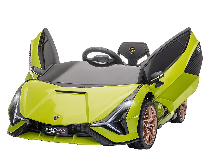 Coche eléctrico para niños verde 108x62x40 cm HOMCOM