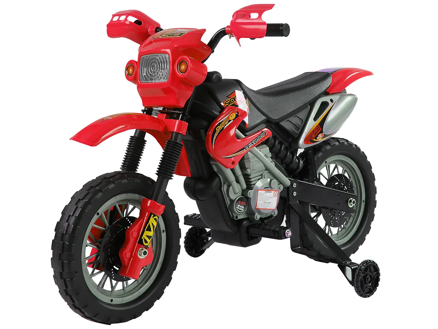 Moto eléctrica infantil rojo 102x53x66 cm HOMCOM