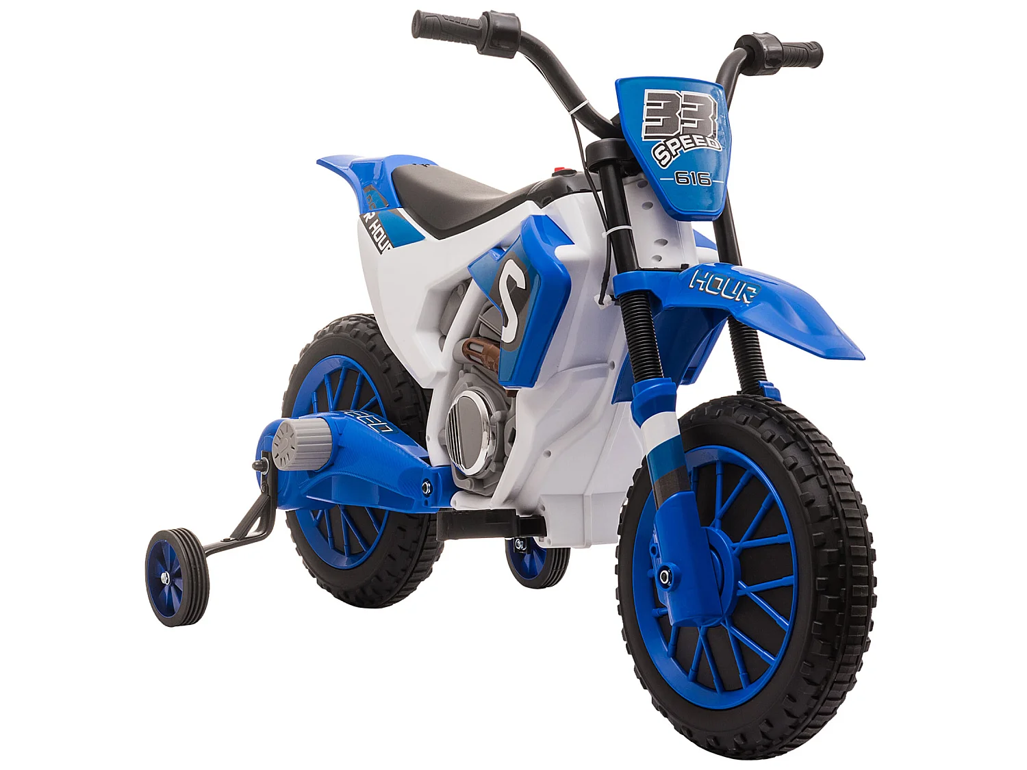 Moto eléctrica para niños azul 106.5x51.5x68 cm HOMCOM