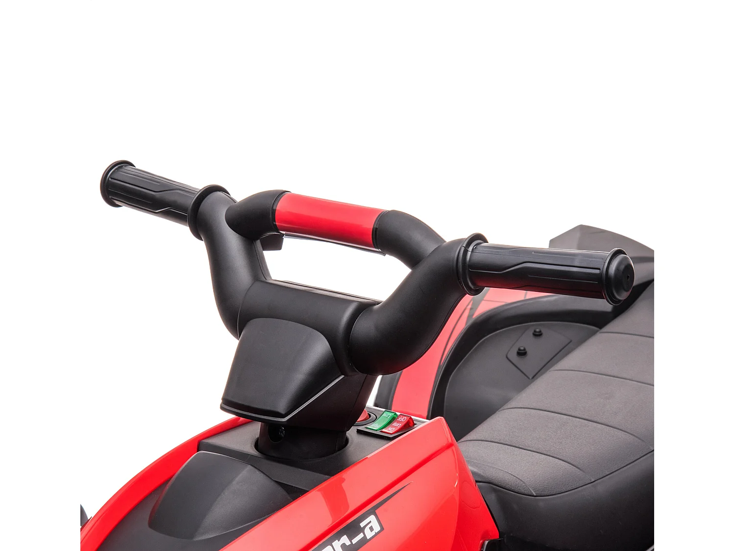 Quad eléctrico infantil rojo 83x53x55.5 cm HOMCOM