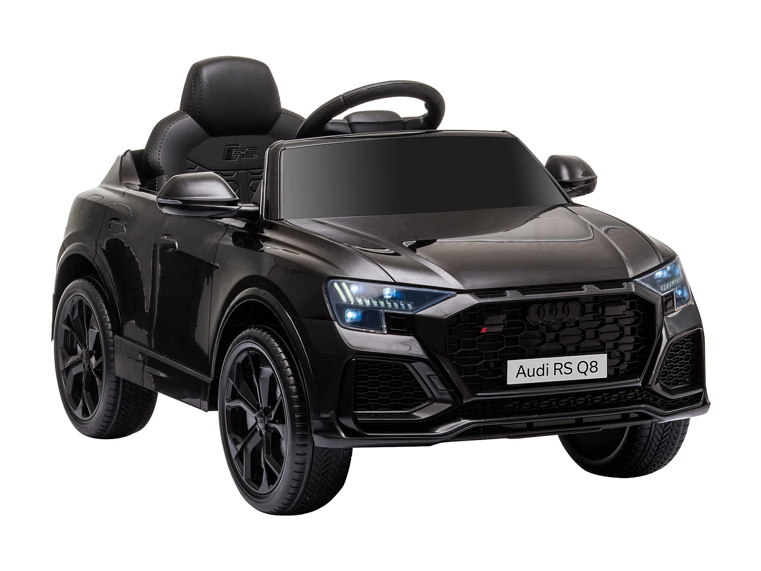 Coche eléctrico para niños negro 101x62x51 cm HOMCOM
