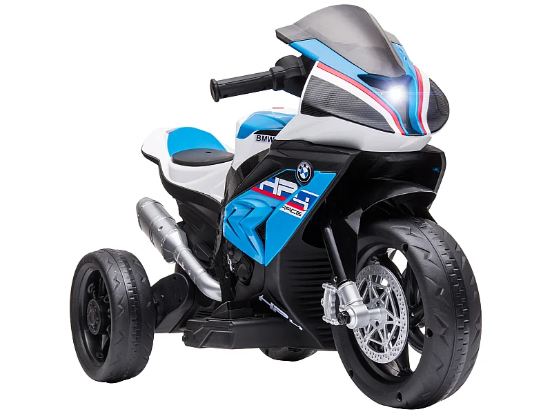 Moto eléctrica infantil azul 82.5x42x54 cm HOMCOM