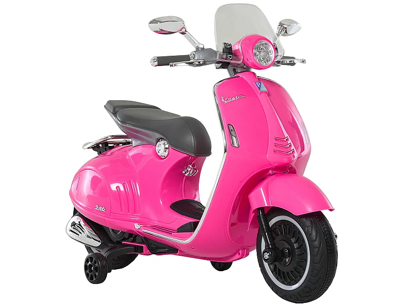 Moto eléctrica rosa 108 x 49 x 75 cm HOMCOM