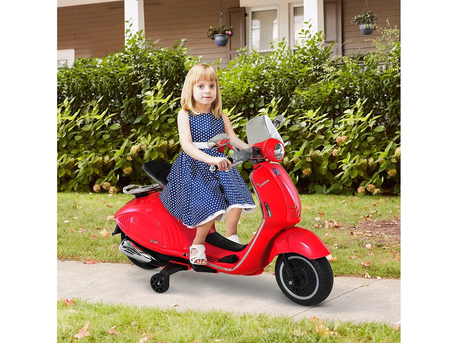 Moto eléctrica rojo 108 x 49 x 75 cm HOMCOM