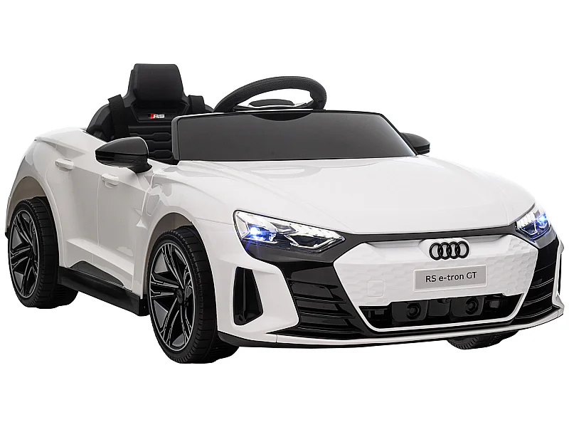 Coche eléctrico infantil blanco 103x58x41 cm HOMCOM