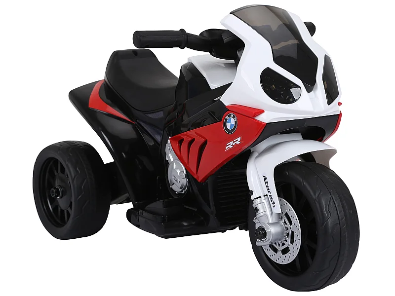Moto eléctrica infantil rojo 66x37x44cm HOMCOM