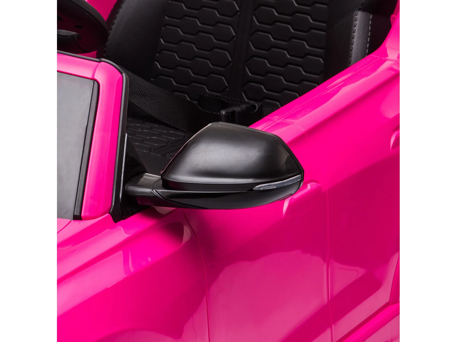 Coche eléctrico para niños rosa 101x62x51 cm HOMCOM