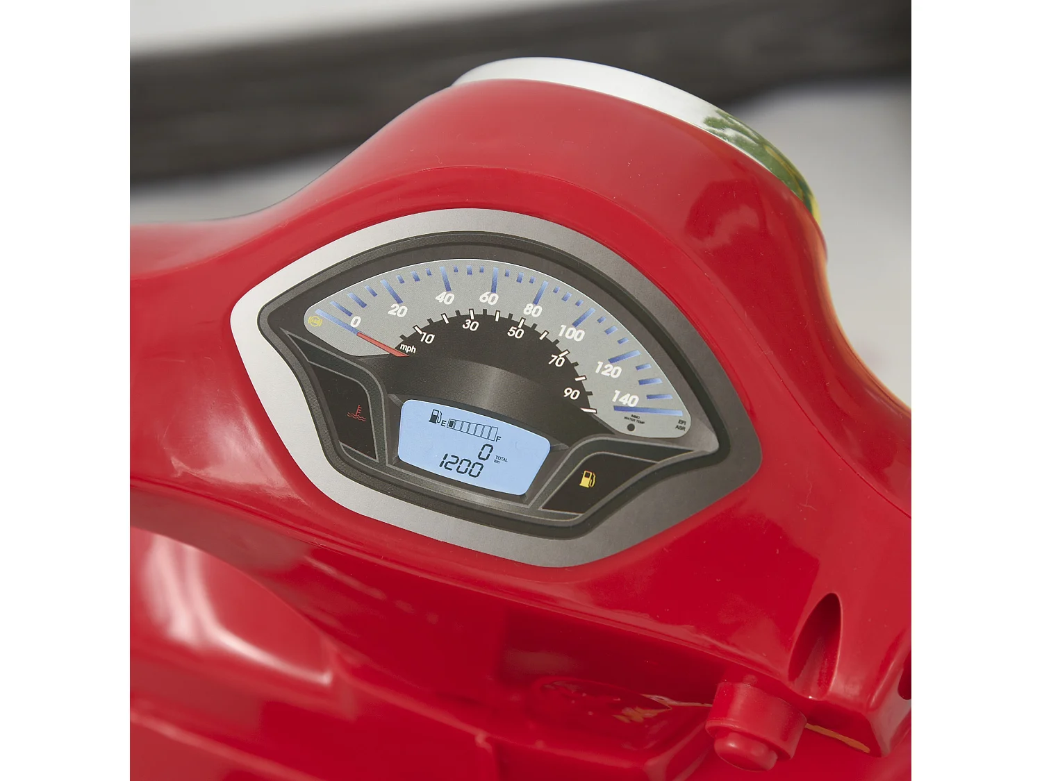 Moto eléctrica para niños rojo 66.5x38x52 cm HOMCOM