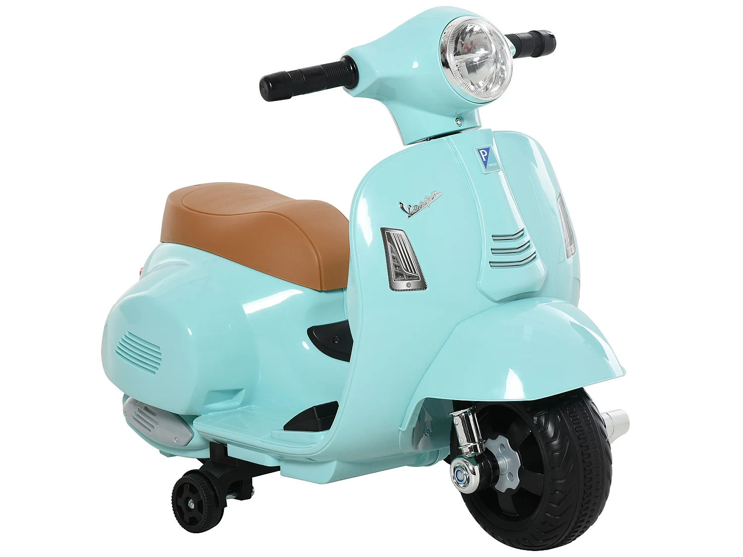 Moto eléctrica para niños verde 66.5x38x52 cm HOMCOM