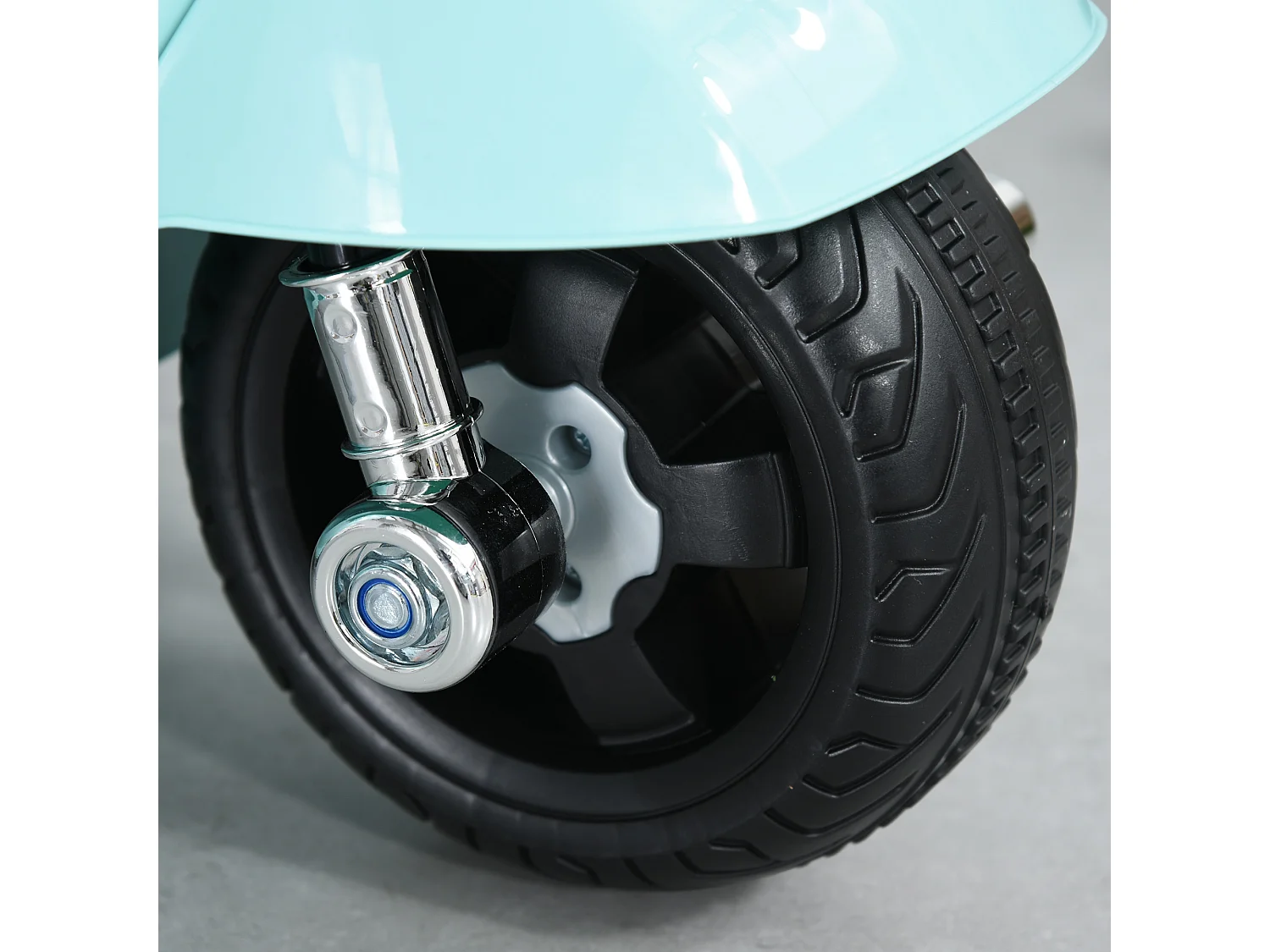 Moto eléctrica para niños verde 66.5x38x52 cm HOMCOM