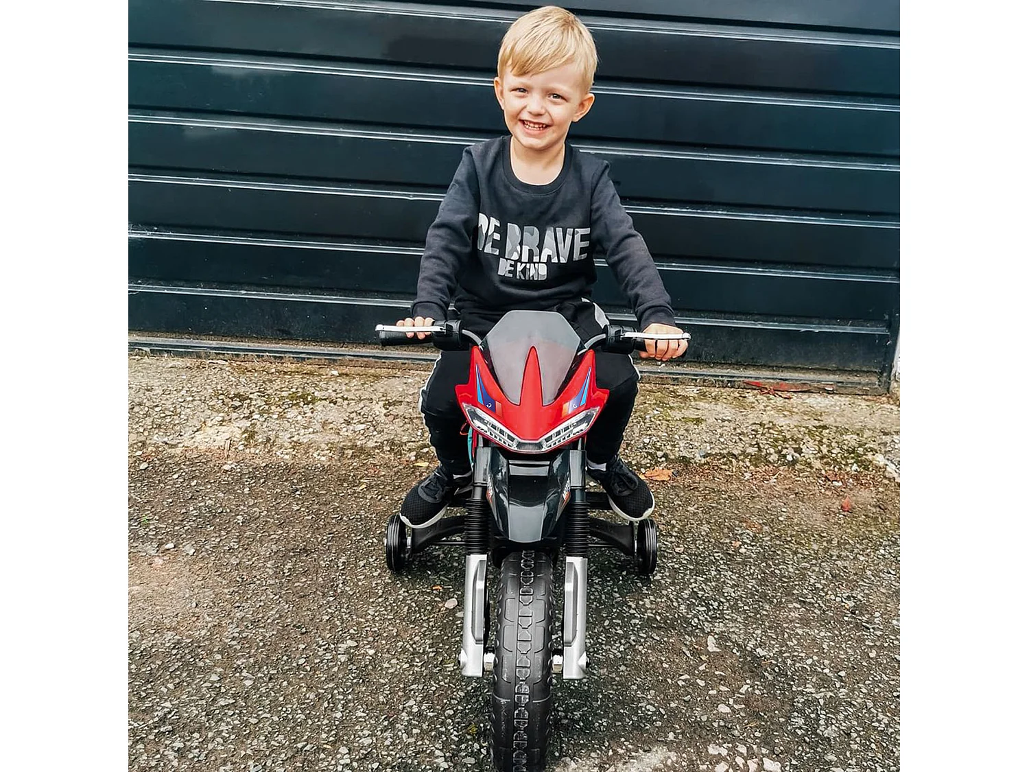 Moto eléctrica infantil rojo 105x52,3x62,3cm HOMCOM