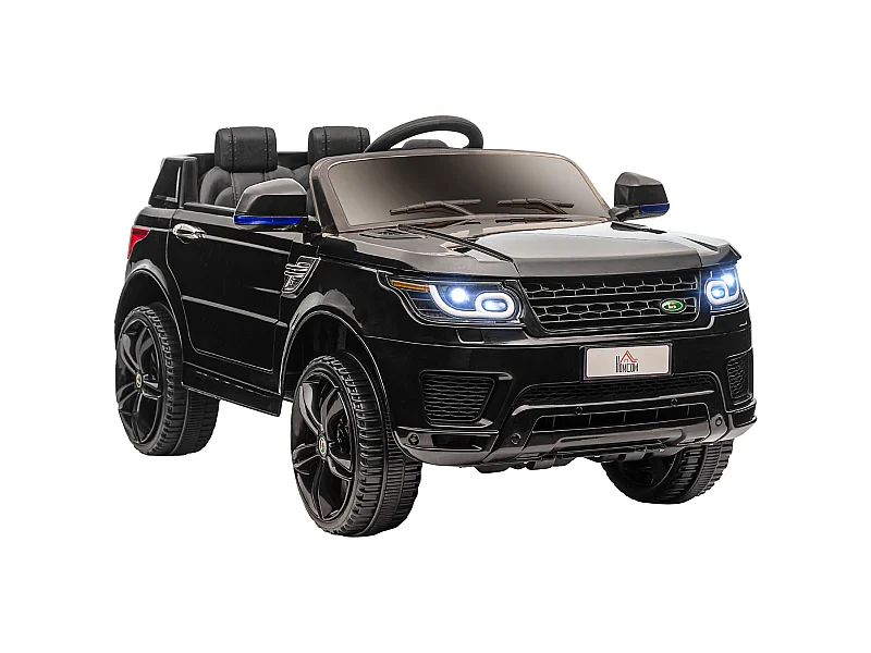 Coche eléctrico infantil negro 110x68x52 cm HOMCOM