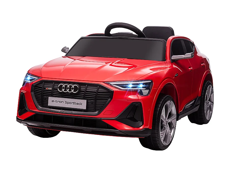 Coche eléctrico rojo 108x60x47 cm HOMCOM