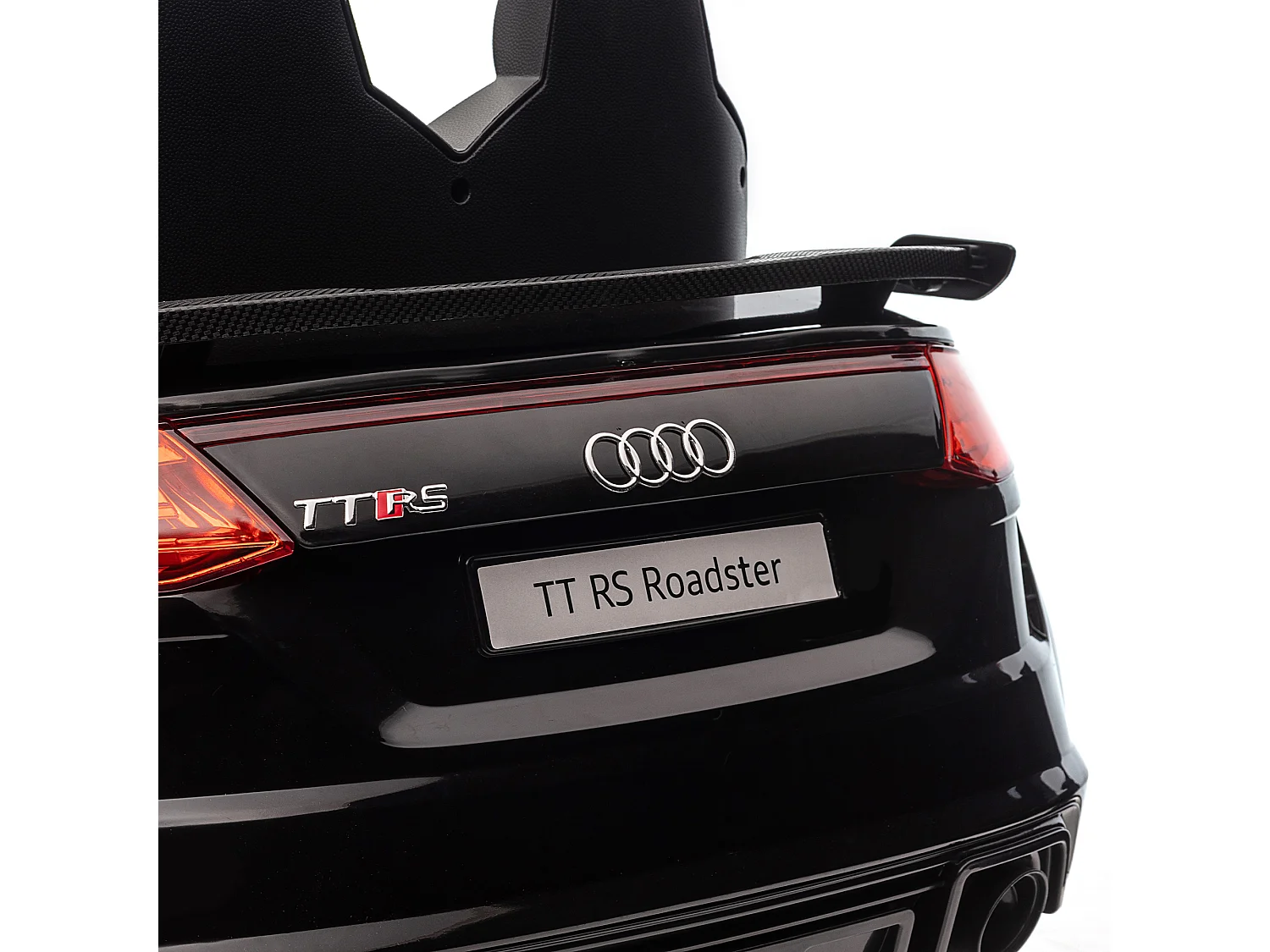 Coche eléctrico infantil negro 102x60x44 cm HOMCOM